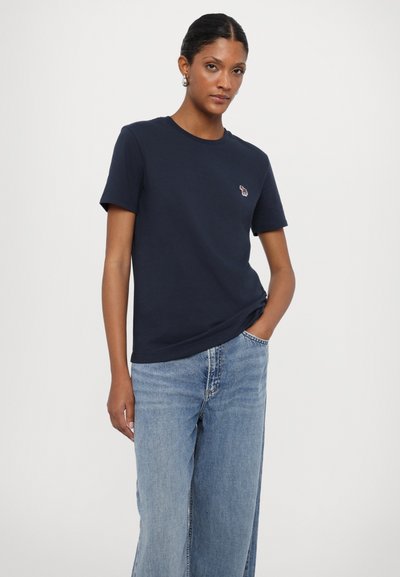 PS Paul Smith WOMENS ZEBRA - Tricou basic - blue