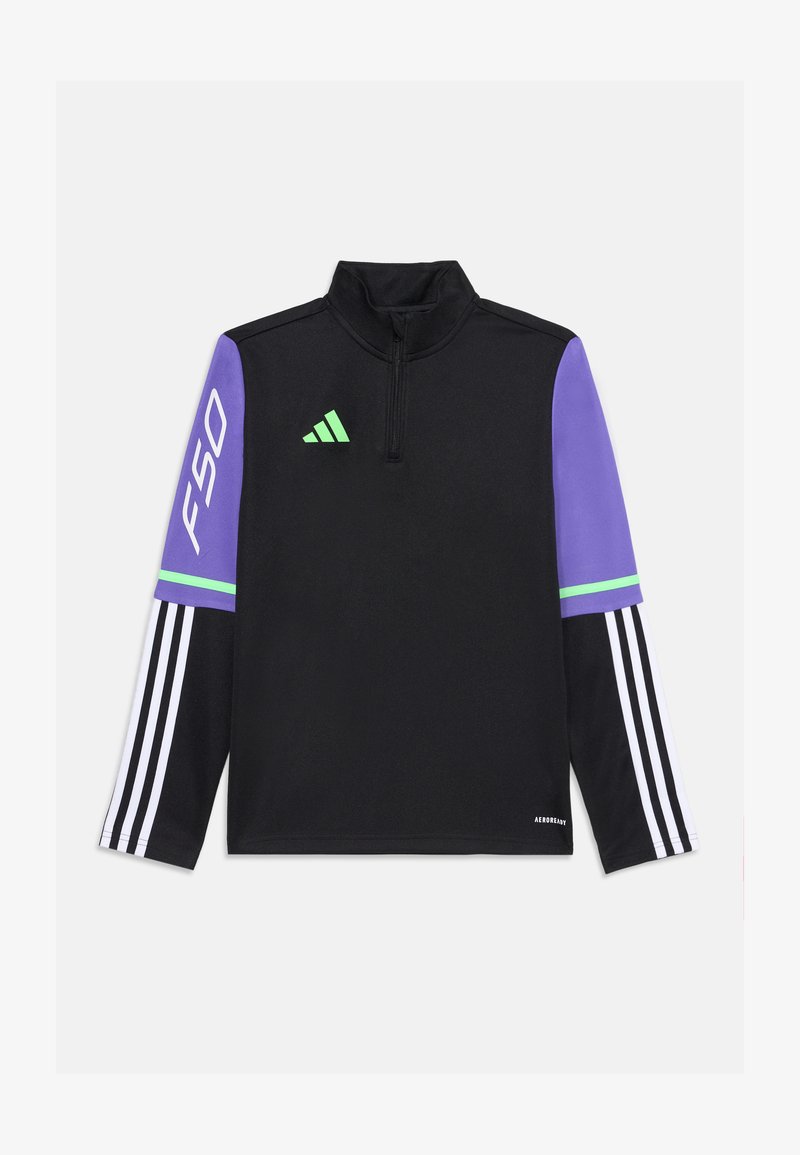 adidas Performance F50 TRAINING UNISEX - Sweatshirt - black/purple