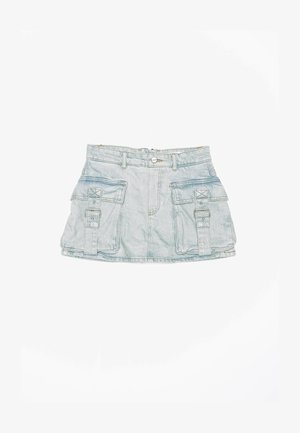 2Y Studios, LUMIE MINI SKIRT - Shorts - sand blue