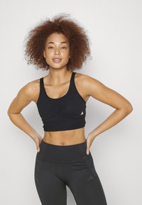 adidas Performance - CESS - Medium support sports bra - black Thumbnail Image 1