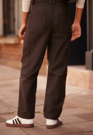 Next UTILITY WIDE PETITE - Tygbyxor - charcoal grey