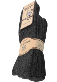Normani PURE SHEEP HIGH CUT 3 PACK - Socken - anthrazit