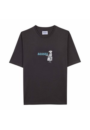 PIZZAIOLO - Camiseta estampada - dark grey