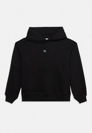 Calvin Klein Jeans, MONOLOGO BADGE HOODIE UNISEX - Sweat à capuche - black