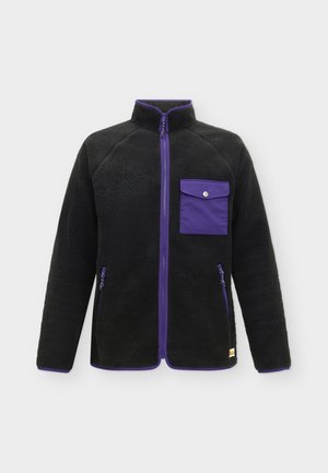 Fjällräven, VARDAG - Яке от полар - black-dark violet