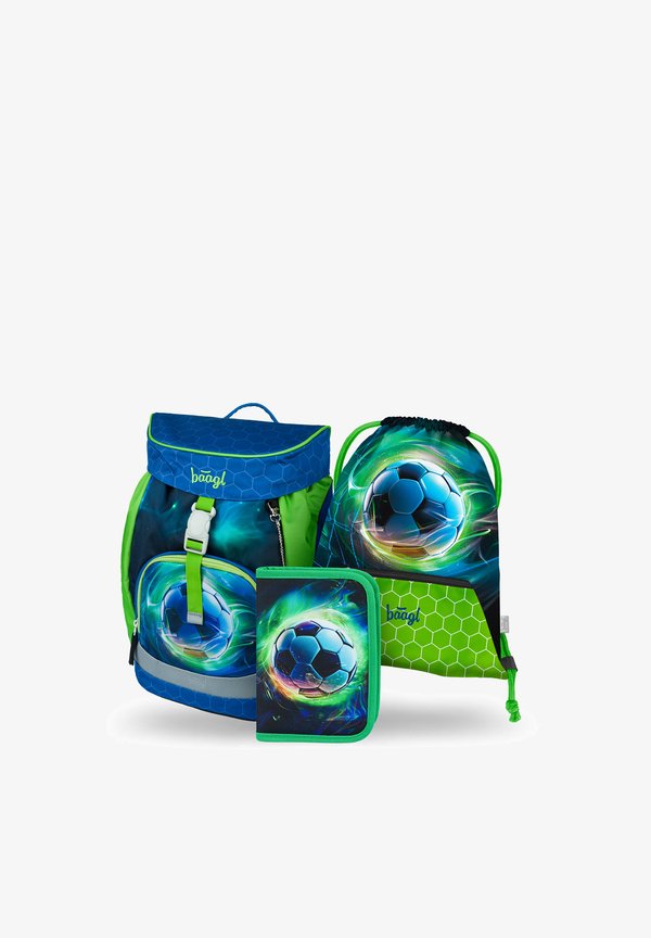 AIRY FUSSBALL BALL -SET 3TLG – Federmäppchen – blau