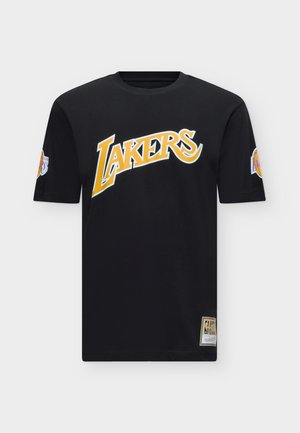 Mitchell & Ness, NBA NAME & NUMBER CLASSIC TEE PHILADELPHIA 76ERS  ALLEN IVERSON - Клубно облекло - black