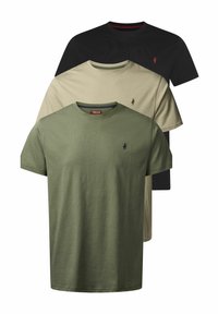 OHIO 3 PACK - Základné tričko - tapshoe beetle laureloak