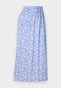 OLMNOVA LIFE BUTTON SKIRT - Maxikjol - powder blue