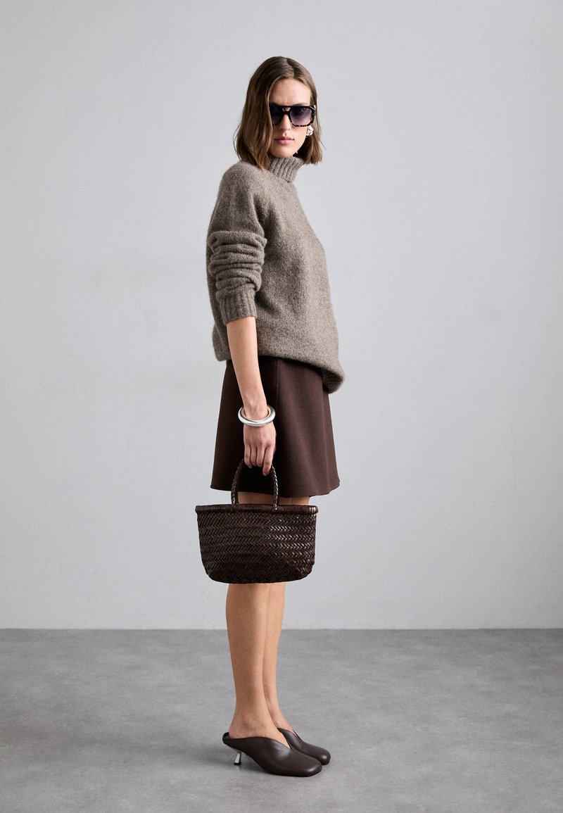 DRAGON DIFFUSION MINI FLAT GORA - Handbag - dark brown - Zalando.co.uk