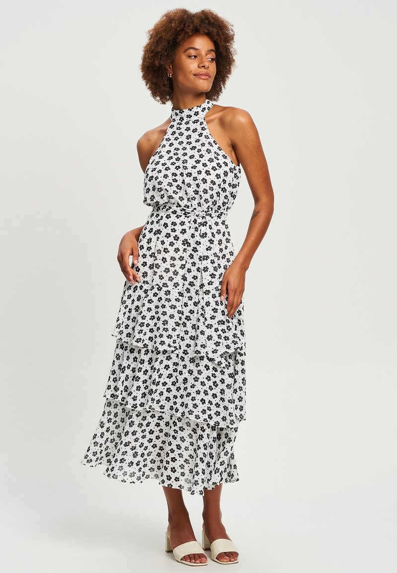 TUSSAH Maxi-jurk zwart