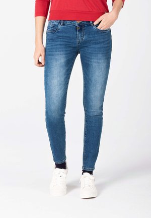 SANYA - Slim fit jeans - pen blue wash