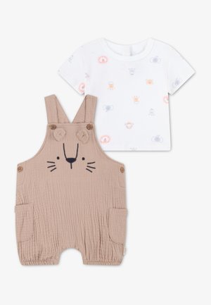 SHORTALL SET - Kezeslábas - light taupe