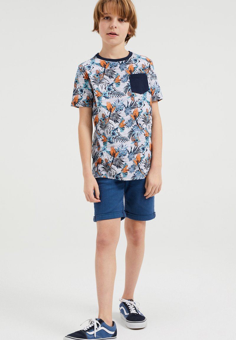 Kinder Jeggings | WE Fashion Jeans Shorts blue/blaugrau - IU34123 Kinder Jeggings | WE Fashion Jeans Shorts blue/blaugrau - IU34123