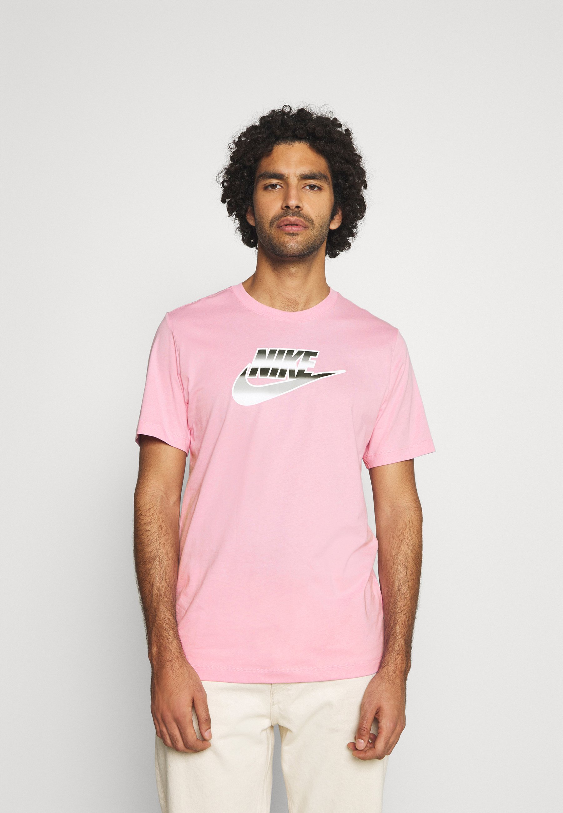 light arctic pink nike shirt