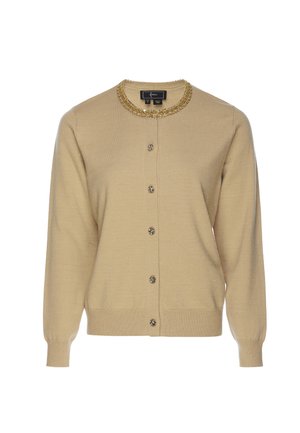 faina, Strickjacke - dark beige