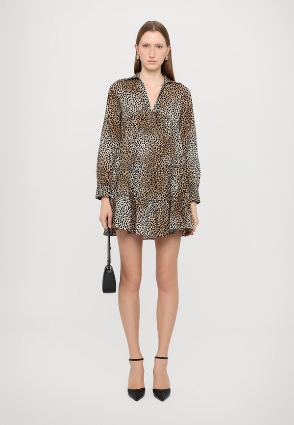 TIERED MINI DRESS - Day dress - bone4