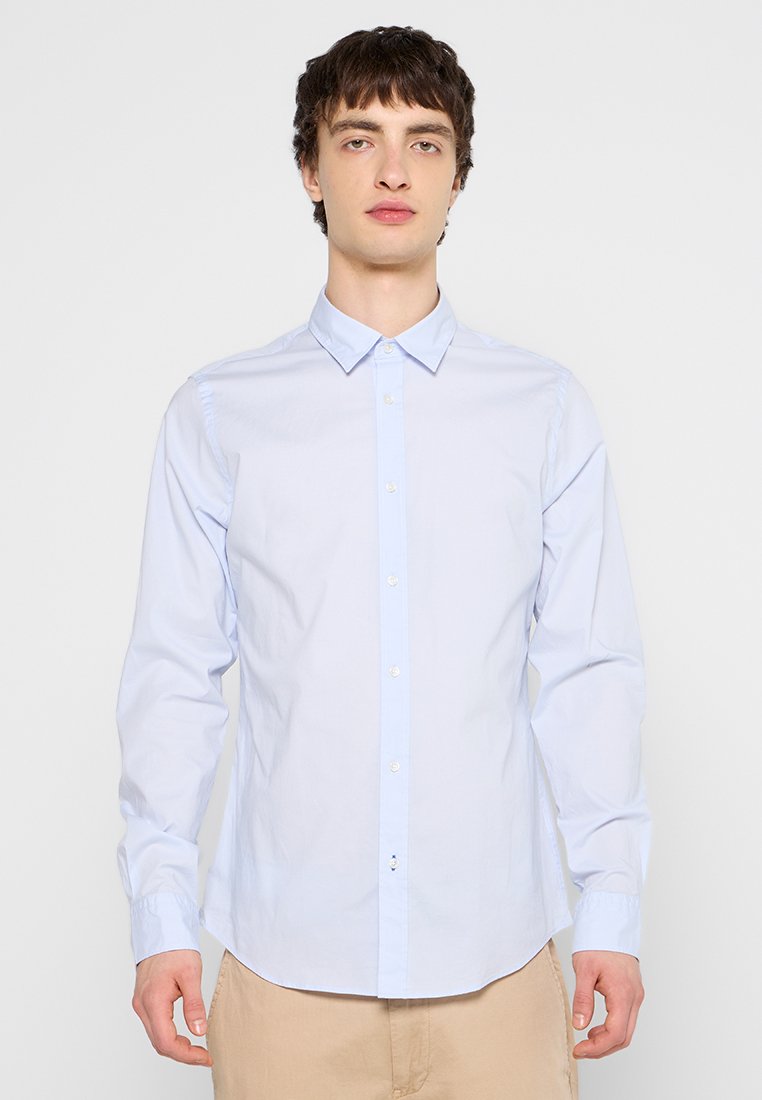 Scotch & Soda Zakelijk overhemd blauw