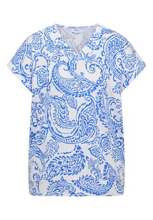 Cecil, T-SHIRT MIT V-NECK UND PRINT - T-shirt imprimé - vanilla white