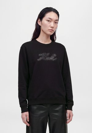 KARL LAGERFELD, LOGO  - Суитшърт - black