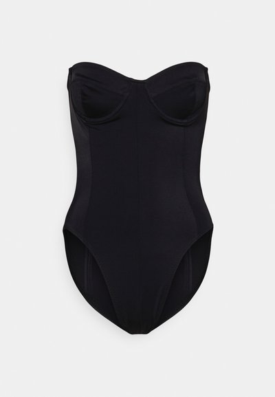 Norma Kamali CORSET - Blouse - black