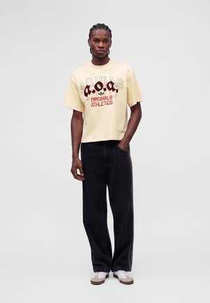 adidas Originals, ORIGINALS GRAPHIC UNISEX - Tričko s potlačou - warm vanilla