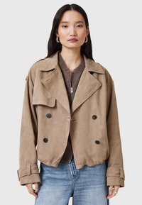 AllSaints REYA CROPPED  - Blazer - greige brown