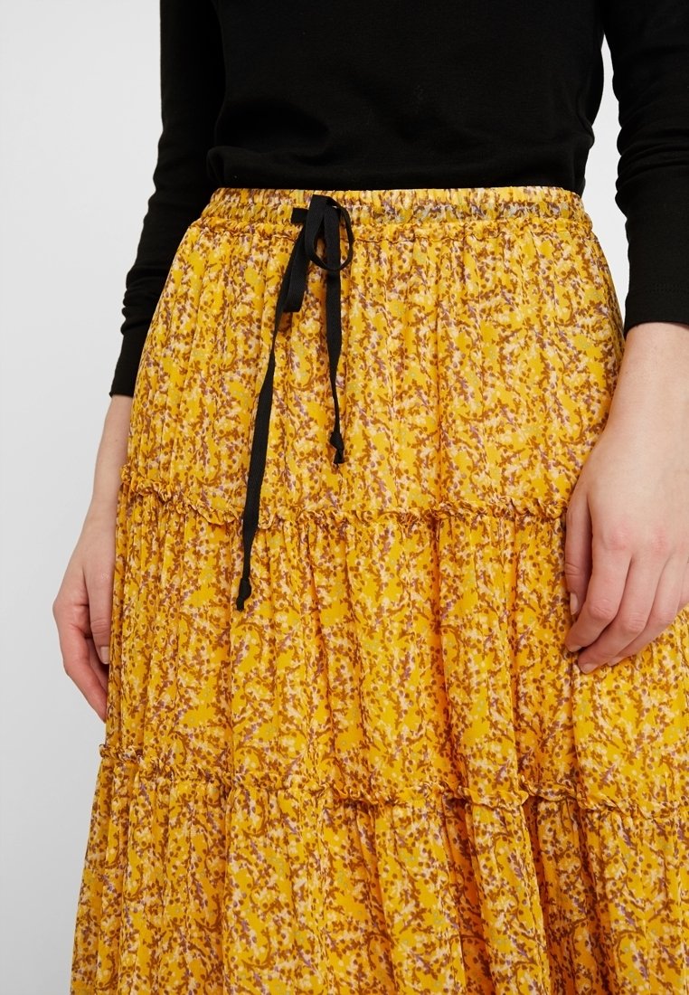 Lot Jupe Soie Jaune + 2 Corsages Taille S=38 - Occasion Très Bon état, Style Formel