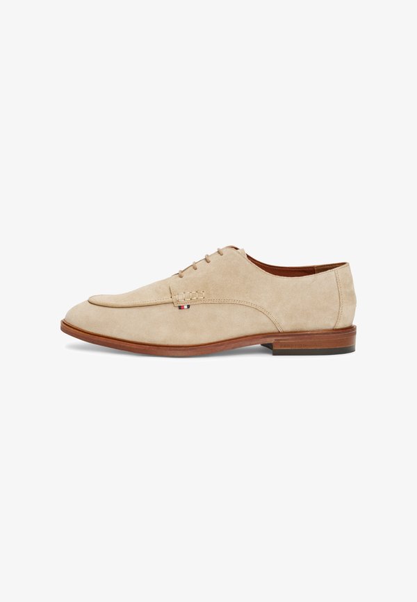 TOE SHOE - Smart lace-ups - beige