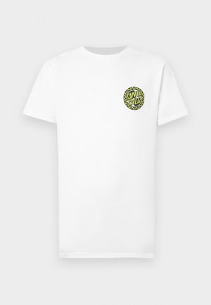 MALBA CRASH DOT CHEST UNISEX - Tričko s potlačou - white