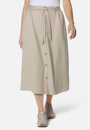 ZAUBERHAFTER - A-lijn rok - light taupe