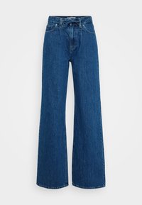 ONLEMME BELT - Wide Leg - medium blue denim