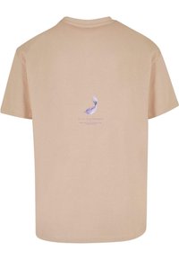 Upscale by Mister Tee VIVE LA LIBERTE - T-shirt con stampa - wet sand