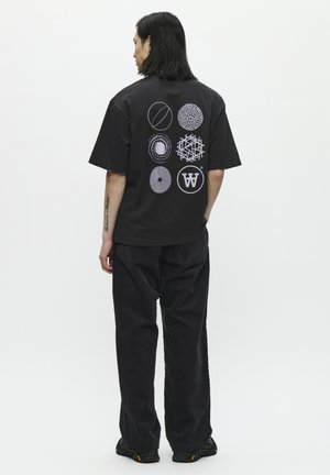 DOUBLE A BY W.W. LIAM TEE  - T-Shirt print - black
