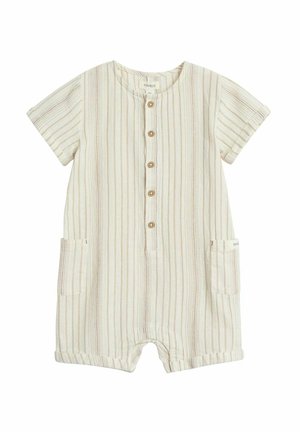 SHORT SLEEVE STRIPED - Overall / Jumpsuit - off white