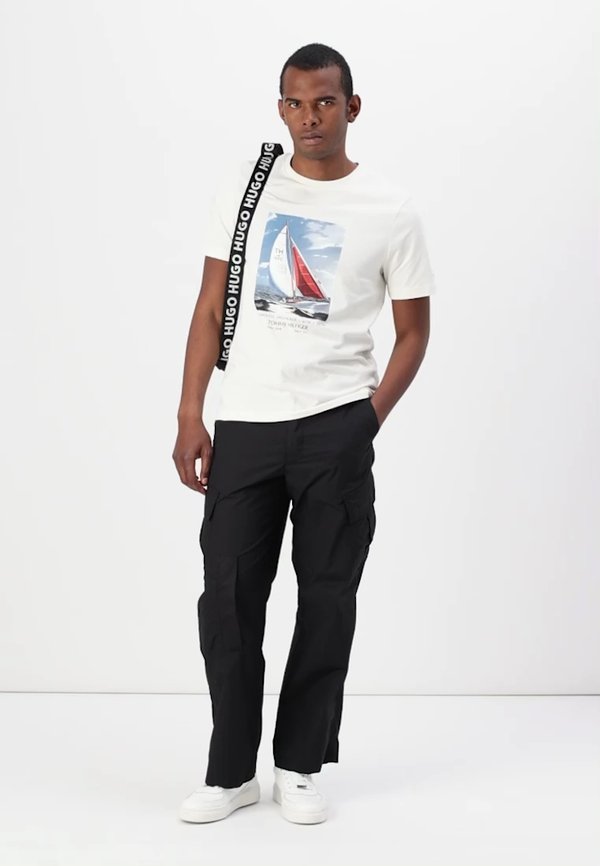 COLOR PHOTO PRINT TEE - Print T-shirt - ivory petal2