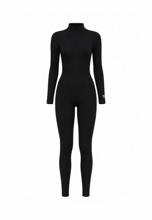 #VDR VILLADELLEROSE, TURTLENECK JUMPSUIT - Combinaison - black