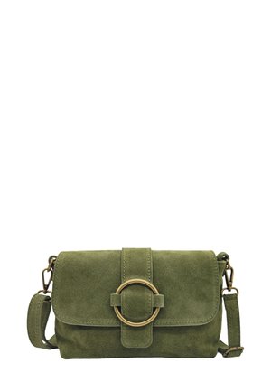 Sac bandoulière - nubuck kaki
