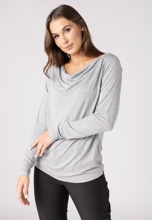 Langarmshirt - light grey