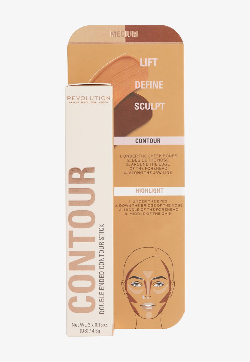 Makeup Revolution - REVOLUTION FAST BASE CONTOUR STICK - Contouring - medium, Ingrandire