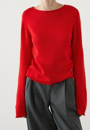 Pullover - red