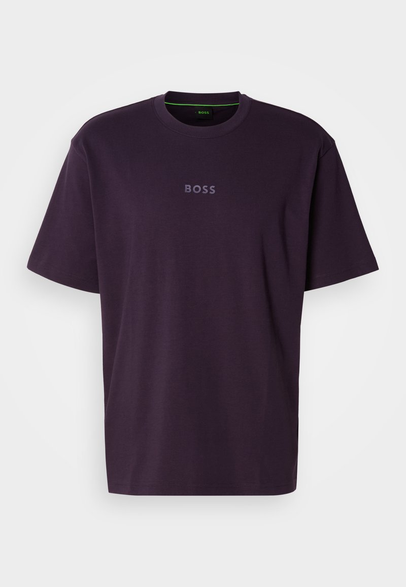Boss T-shirt basic paars