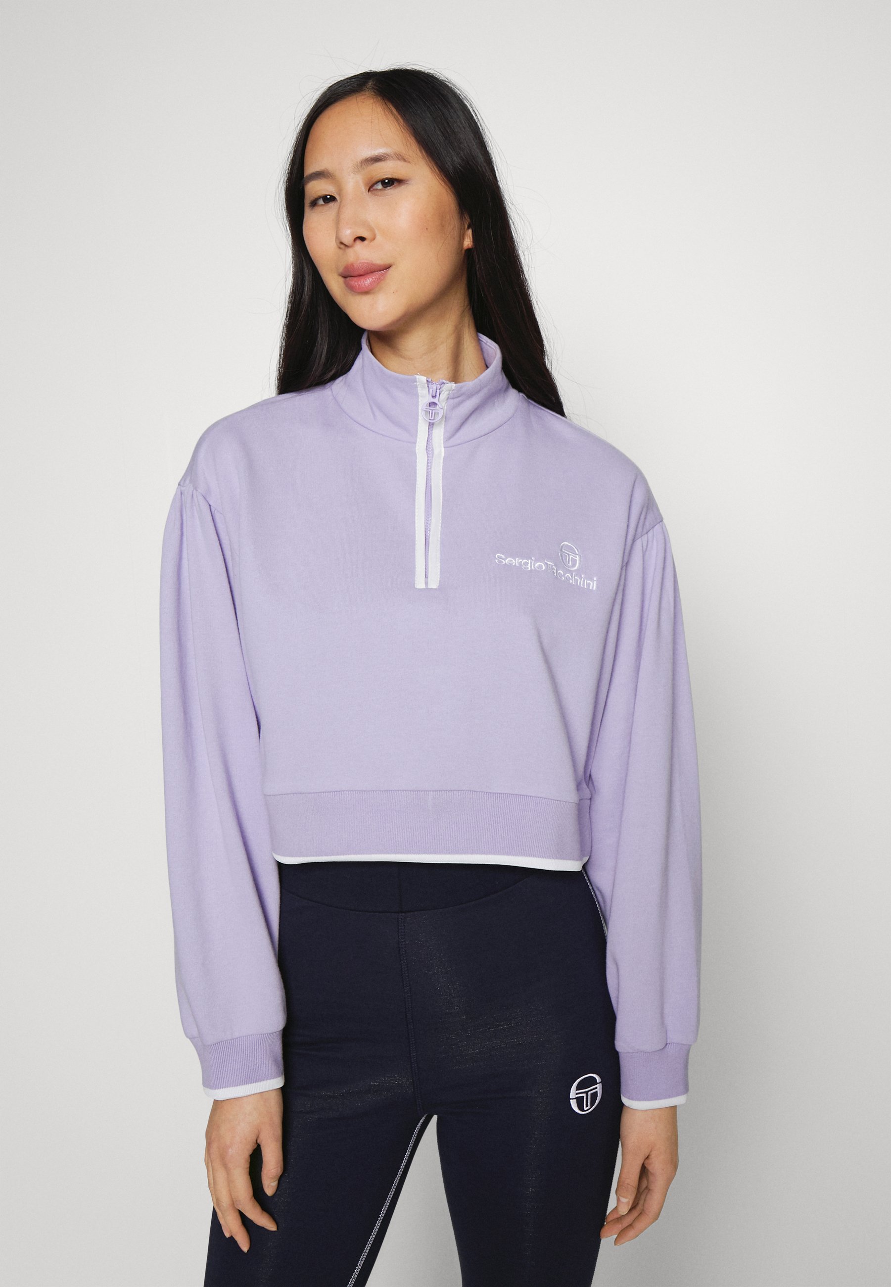 Sergio Tacchini LORENZA ZIP - Sudadera - lavender/lila - Zalando.es