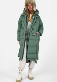 alife & kickin RIHANNAAK A PUFFER  - Wintermantel - sage leaf
