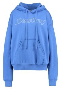 Weekday Felpa con cappuccio - blue