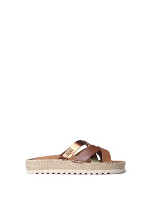 BIMBA - Pantolette flach - cuiro