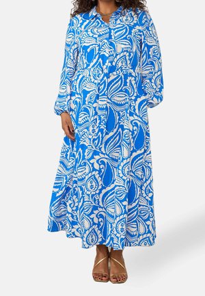 Shirt dress - blue