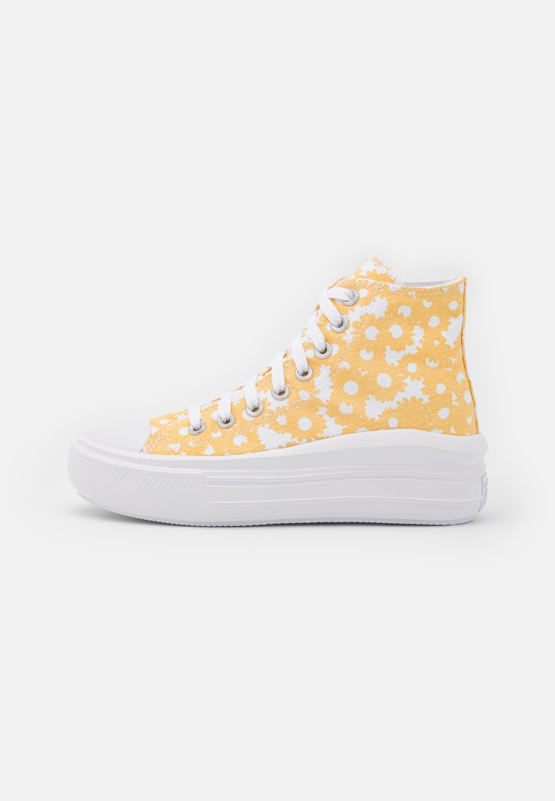 converse beige flower - Main Image