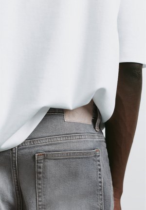 PULL&BEAR, SLIM FIT - JEANS - Jeans Tapered Fit - dark grey