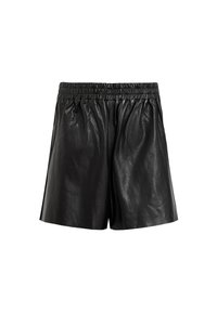 ARLA SHORT - Skinnbukser - black
